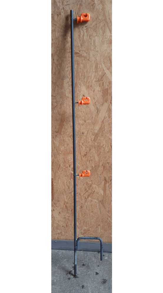 Pfosten mit 2 Isolatoren